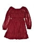 Speechless Stars Burgundy Dress Size 7 - 8 - photo 1