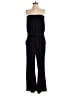 Ann Taylor LOFT 100% Polyester Solid Black Jumpsuit Size M - photo 1
