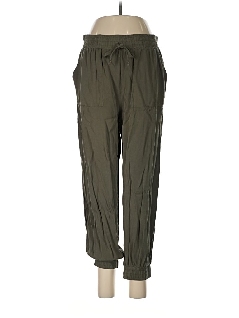 Pre-owned Hem & Thread Cargo Pants In Green