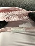 Assorted Brands Pink 3/4 Sleeve Blouse Size L - photo 5