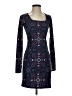 Mudd Paisley Blue Casual Dress Size XS - photo 1