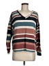 Bibi Stripes Brown Pullover Sweater Size M - photo 1