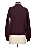 Liz Claiborne 100% Polyester Argyle Burgundy Jacket Size S - photo 2
