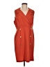 Sharagano Orange Casual Dress Size 8 - photo 1