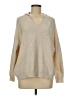 Elan Metallic Tan Pullover Sweater Size M - photo 1