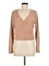 Serra 100% Polyester Tan Pullover Sweater Size M - photo 1