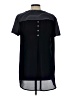 Doe & Rae Stripes Black Short Sleeve Top Size L - photo 2