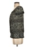 B.wear Gray Short Sleeve Blouse Size S - photo 5