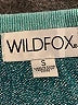Wildfox Color Block Teal Pullover Sweater Size Sm (1 or S) - photo 6