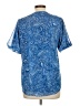 Vince Camuto Paisley Blue Short Sleeve Blouse Size S - photo 2