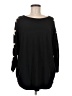Aaeda Stars Black Pullover Sweater Size M - photo 1