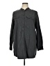 Gap Gray Long Sleeve Polo Size XL - photo 1