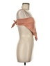 Danielle Bernstein 100% Polyester Orange Sleeveless Top Size M - photo 4