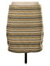 Express Chevron-herringbone Yellow Casual Skirt Size XS - photo 2