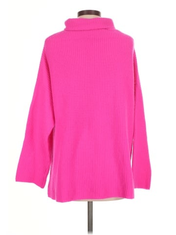 Autumn Cashmere 3/4 Sleeve Turtleneck (view 2)