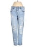 Bullhead 100% Cotton Hearts Blue Jeans Size 27 waist - photo 1