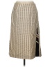 Harold's Houndstooth Tan Formal Skirt Size 4 - photo 1