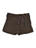 BCBGMAXAZRIA Stripes Brown Shorts Size 0 - photo 1