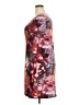 Torrid Print Burgundy Casual Dress Size 2X Plus (2) - photo 5