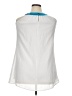 Holiday Editions 100% Polyester White Sleeveless Blouse Size XL - photo 2