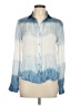 Bella Dahl Tie-dye Blue Long Sleeve Blouse Size XS - photo 1