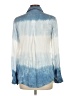 Bella Dahl Tie-dye Blue Long Sleeve Blouse Size XS - photo 2