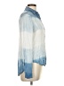 Bella Dahl Tie-dye Blue Long Sleeve Blouse Size XS - photo 4