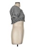 Shein 100% Polyester Silver Tube Top Size 6 - photo 4