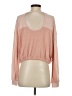 Hollister Pink Long Sleeve Top Size XS - photo 2