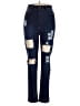 B.O.B Jeans Graphic Blue Jeans Size 1X - photo 1