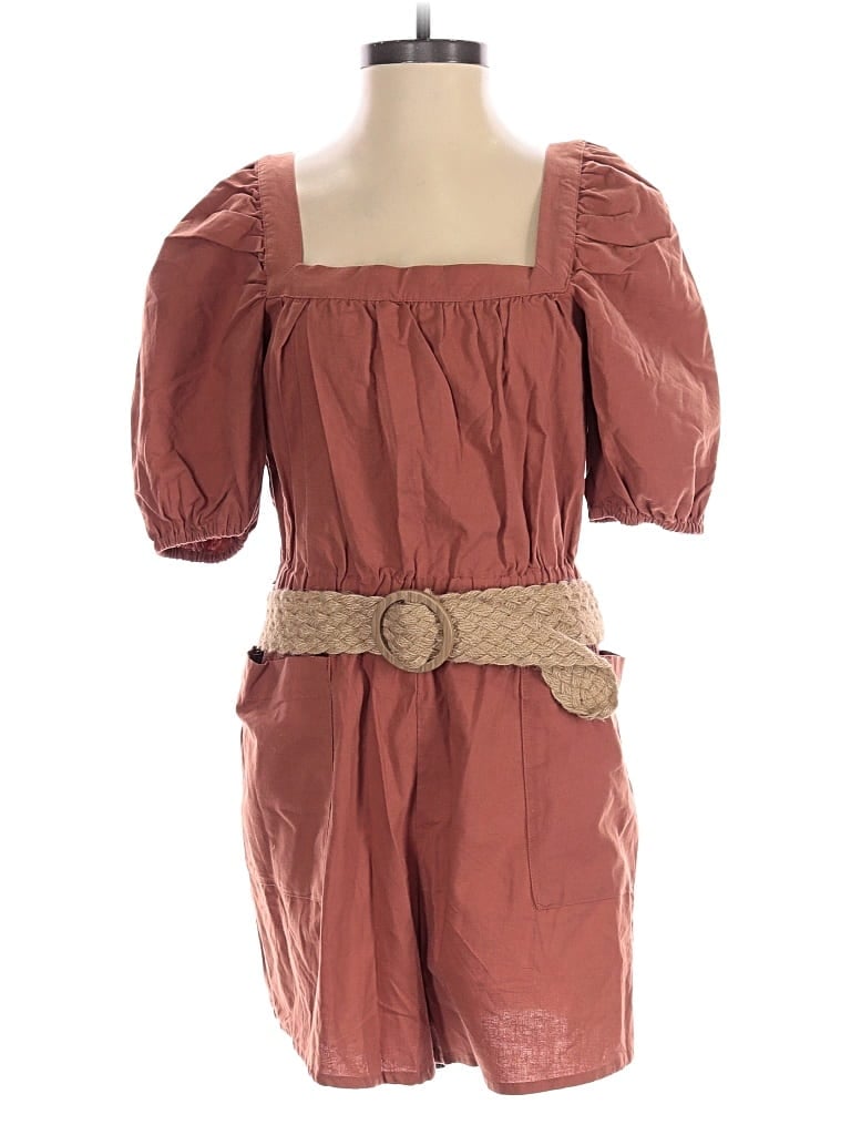 H&m Romper In Brown