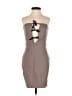 Boohoo Gray Sleeveless Top Size 4 - photo 1