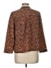 Point Sur 100% Polyester Brown Long Sleeve Blouse Size M - photo 2