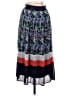 Tom Tailor 100% Polyester Print Blue Casual Skirt Size XS - photo 1