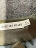 Avec Les Filles 100% Polyurethane Metallic Green Shorts Size XS - photo 3