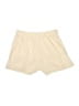 Shein 100% Polyester Solid Ivory Shorts Size 12 - photo 2