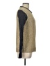 MICHAEL Michael Kors Tweed Tan Pullover Sweater Size L - photo 4