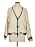 Unbranded 100% Polyester Ivory Cardigan Size XS - photo 1
