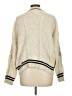 Unbranded 100% Polyester Ivory Cardigan Size XS - photo 2