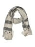 Assorted Brands 100% Polyester Gray Ivory Scarf One size - photo 1