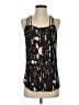 Deletta 100% Rayon Black Tank Top Size S - photo 1