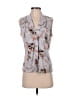 Calvin Klein Gray Sleeveless Blouse Size S - photo 1