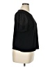 PREMISE Black Short Sleeve Top Size XL - photo 4
