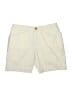 Dockers Solid Ivory Khaki Shorts Size 4 - photo 1
