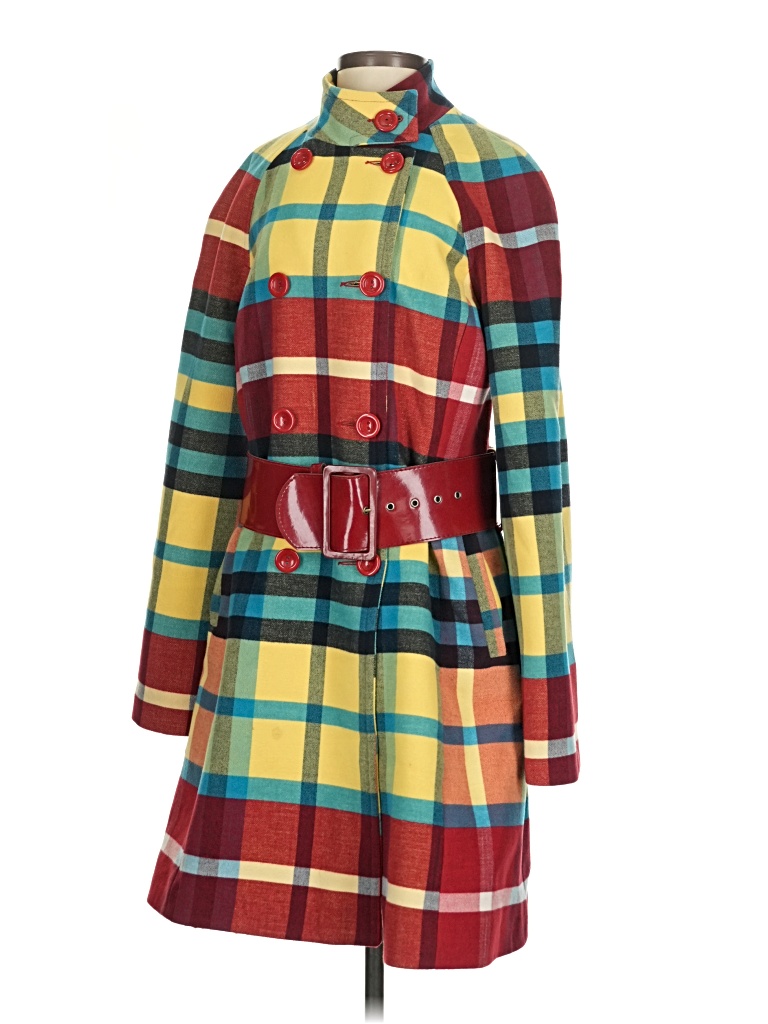 Pre-owned Assorted Brands Coat In Red