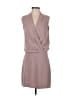 Babaton 100% Polyester Solid Gray Casual Dress Size 2 - photo 1