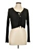 Urban Social 100% Polyester Black Long Sleeve Top Size S - photo 1