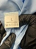 Unbranded 100% Polyester Blue Long Sleeve Blouse Size L - photo 8