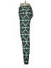 Lularoe Print Teal Leggings One size - photo 5