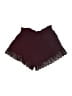 Mudd 100% Rayon Burgundy Shorts Size XS - photo 2